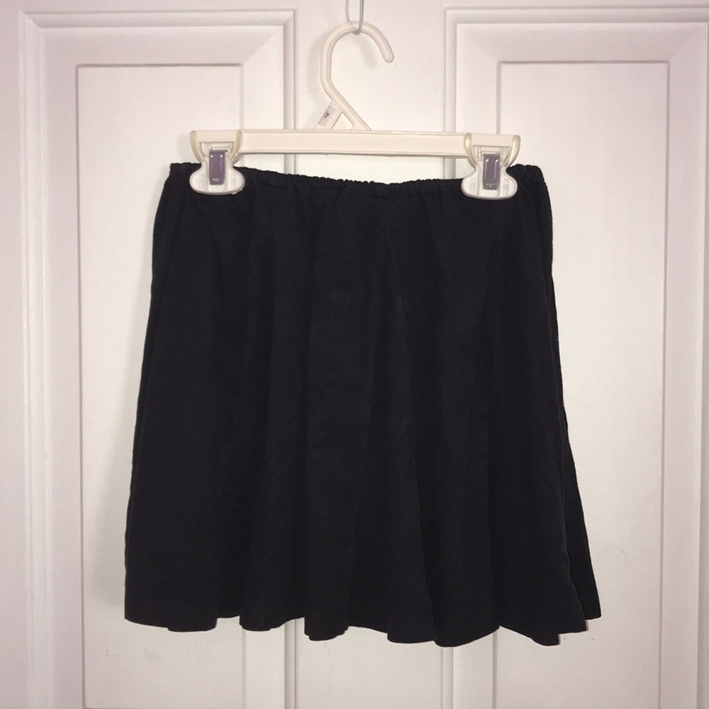 hollister + Lucy Hale black skater skirt